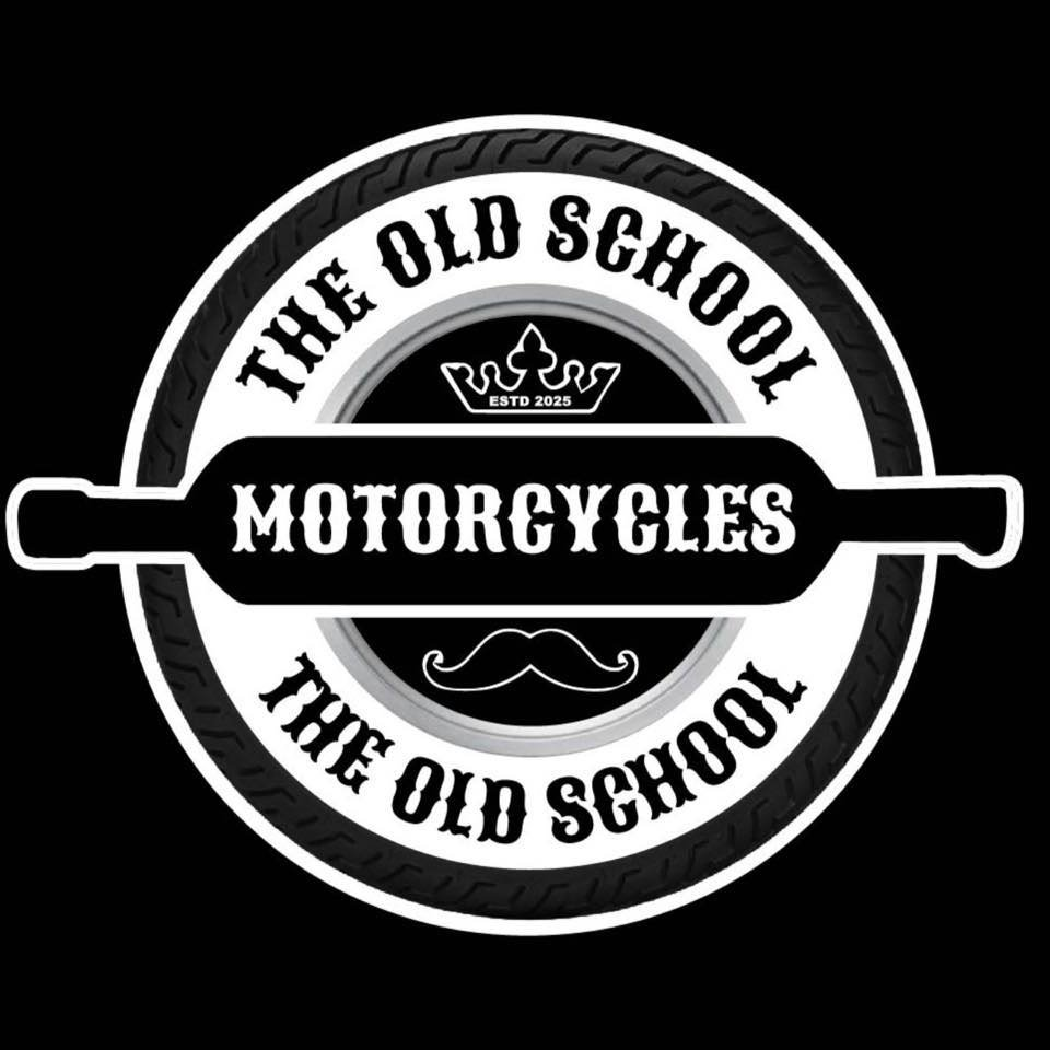 Old School Motorcycle Logo